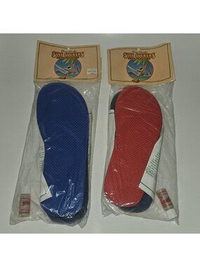 VTG NOS 2 Pkgs Cheap Charlie\'s Sole Suckers From Hawaii Topless Sandal Lot READ ghows-LK-031fc32b-e01a-42d0-  main image 3